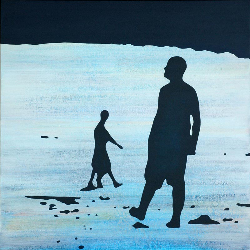 Correspondences and Elevation #02 / acrylic on canvas 36"x36"